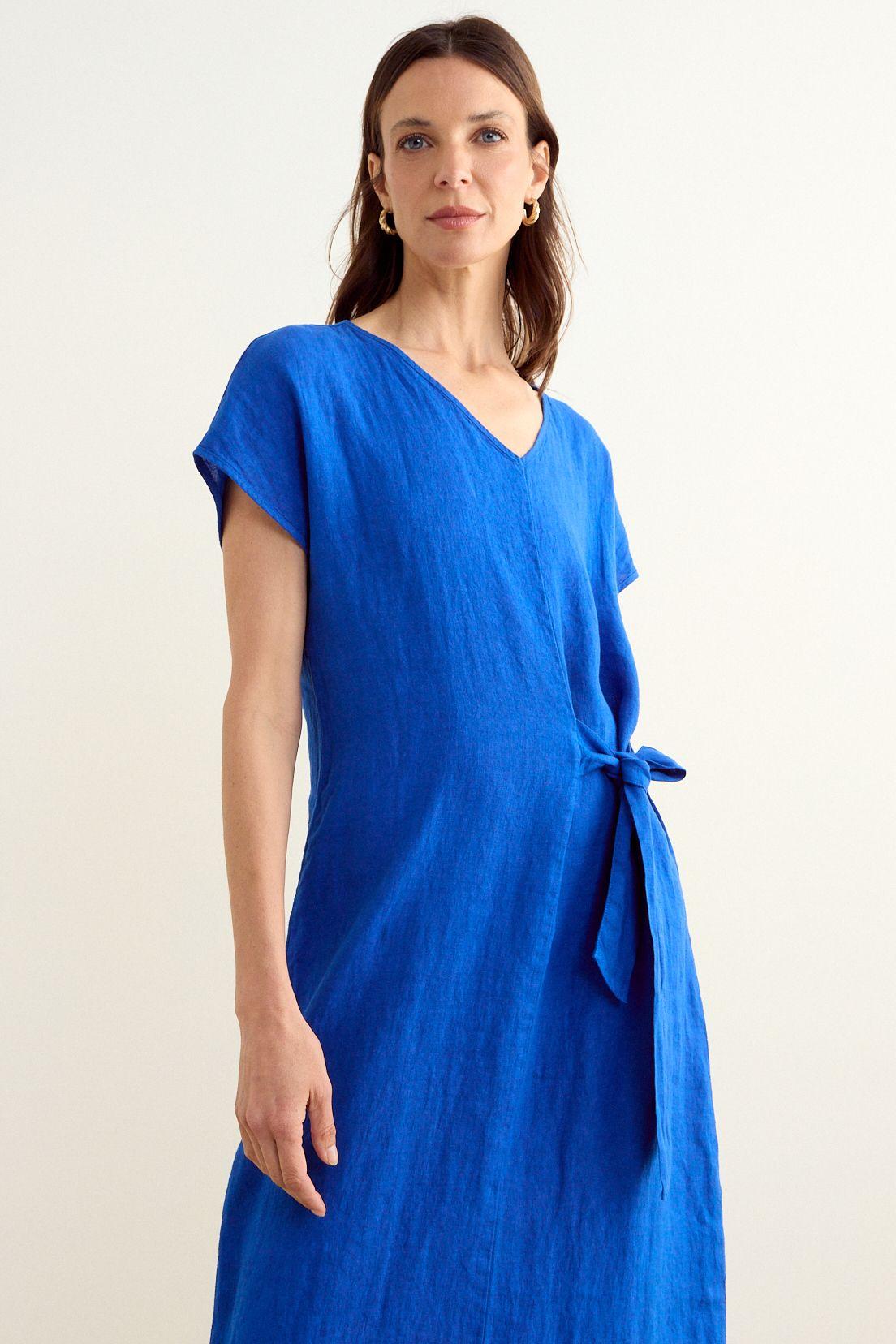 Vestido Liso Azulino Ma Griffe 13002225302134-2