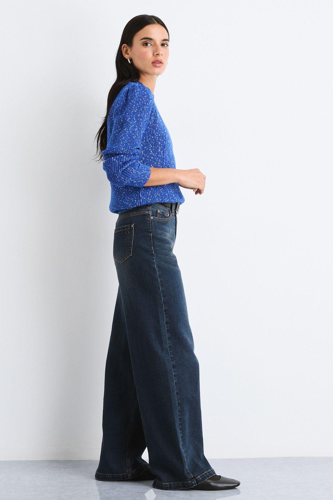 Sweater Liso Azul 18120125052134-3