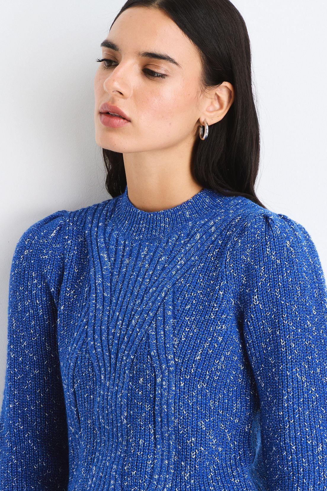 Sweater Liso Azul 18120125052134-1