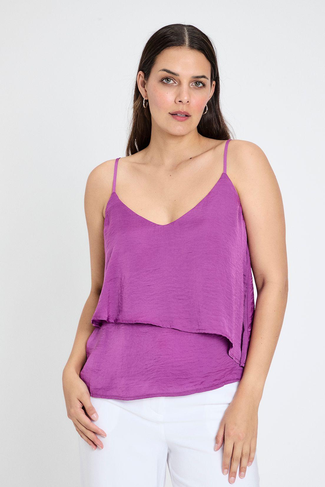 Blusa Lisa Morado Ash 14007224062121-0
