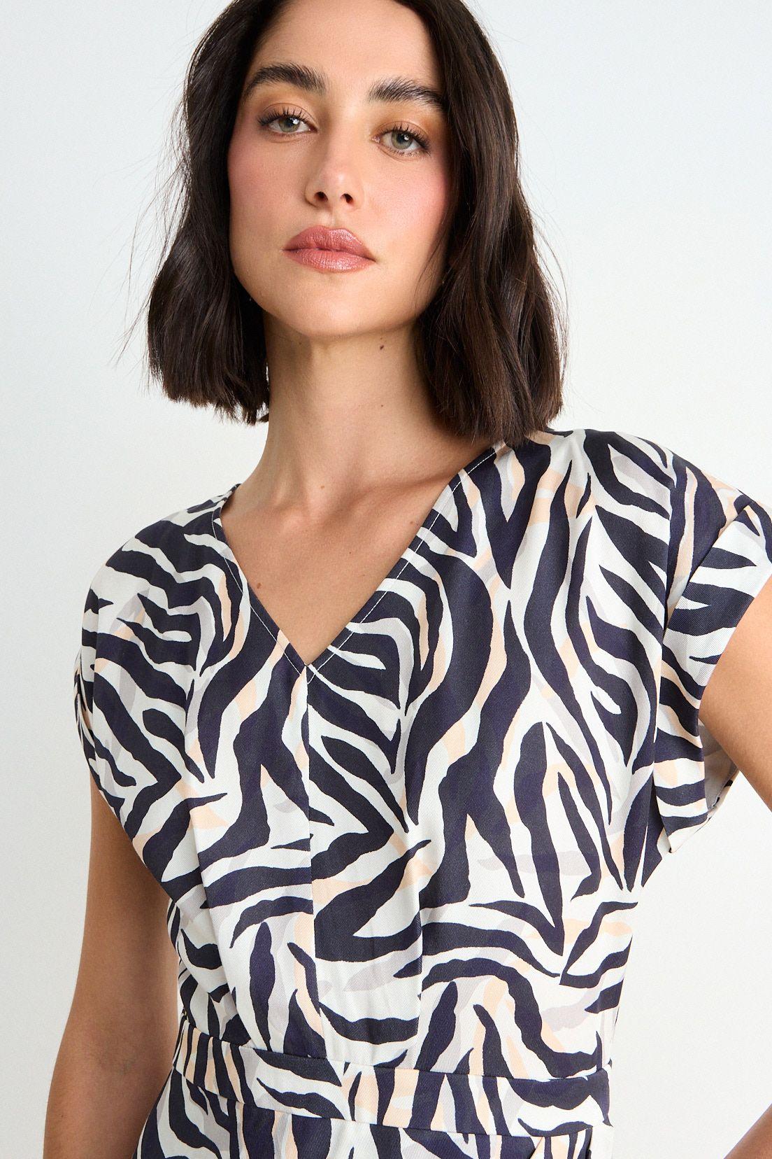 Vestido Fantasia Corto Azul Ash 13107126051104-1