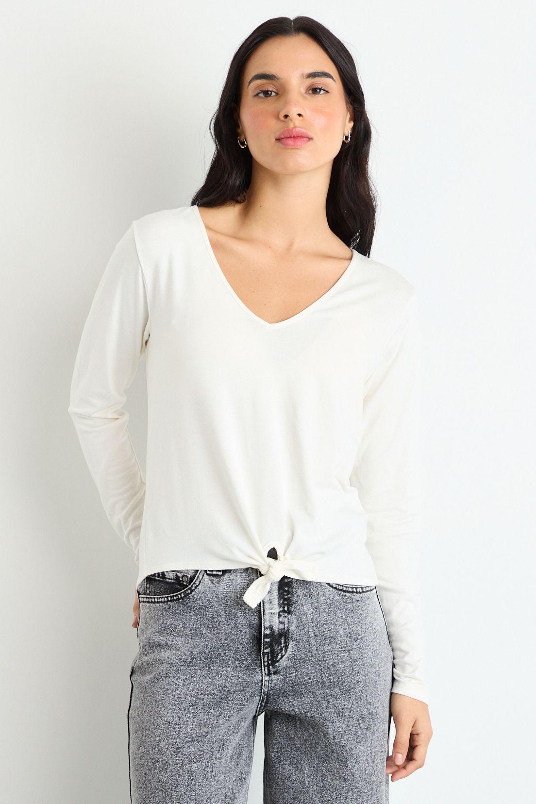 Polera Lisa Crudo 14204125014105-0