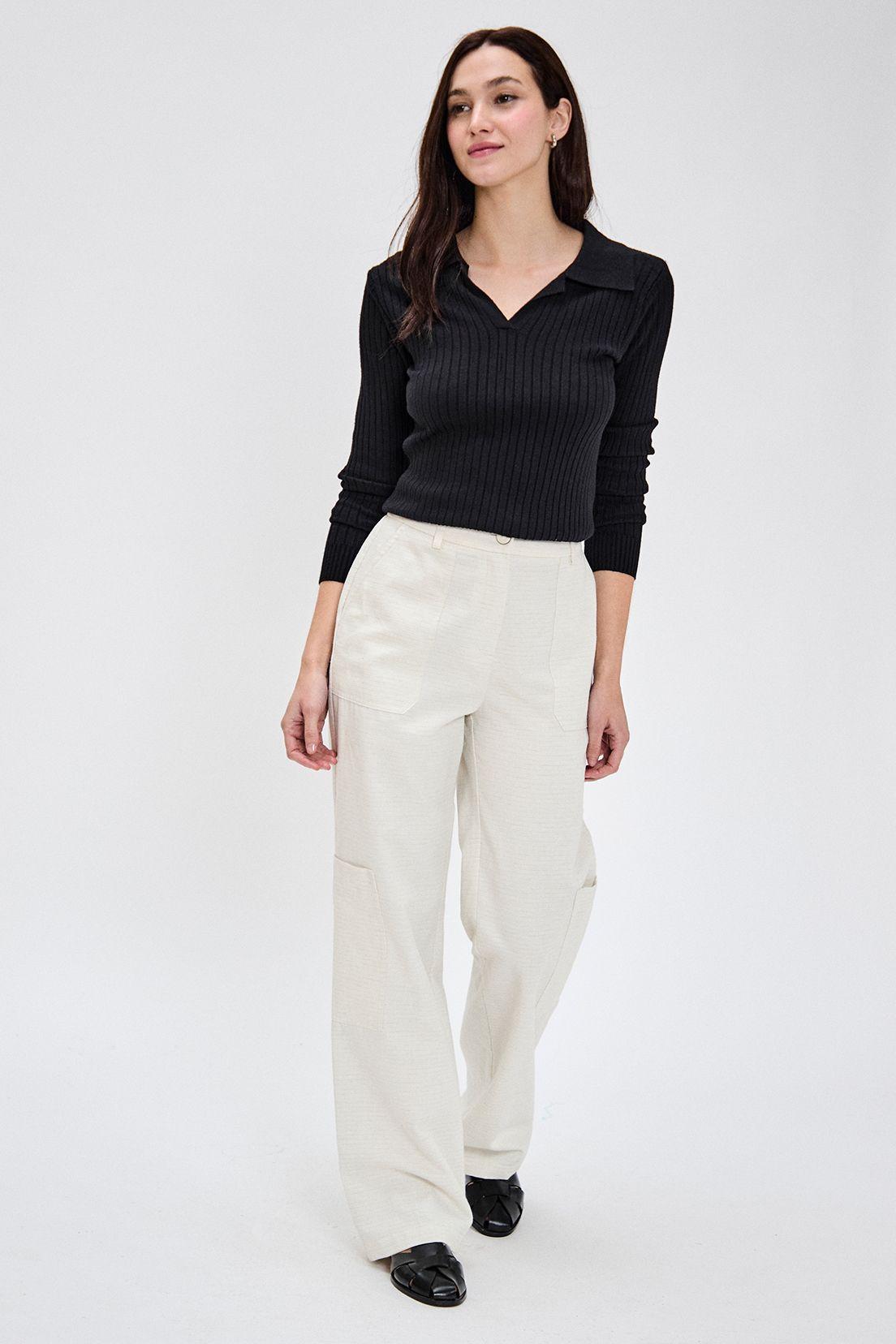 Sweater Liso Negro 18120224071102-4