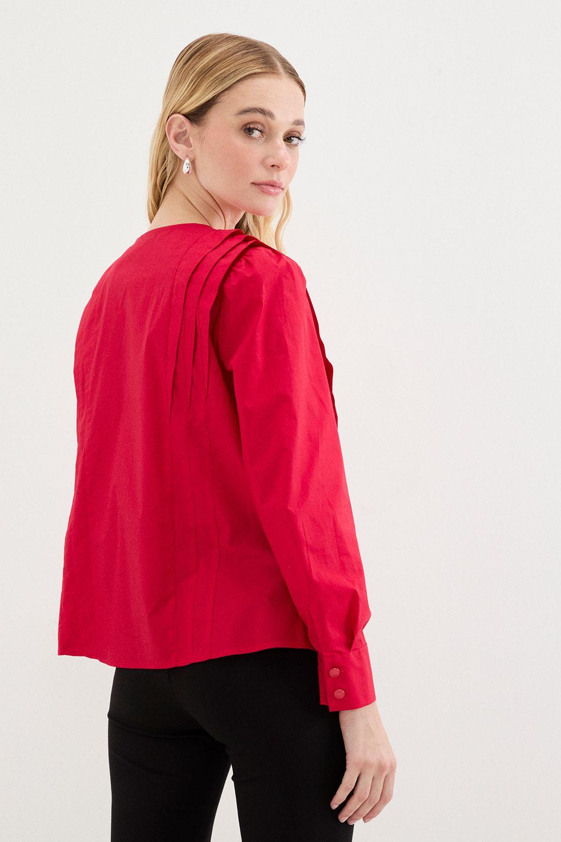 Blusa Lisa Rojo 14007125057103-2