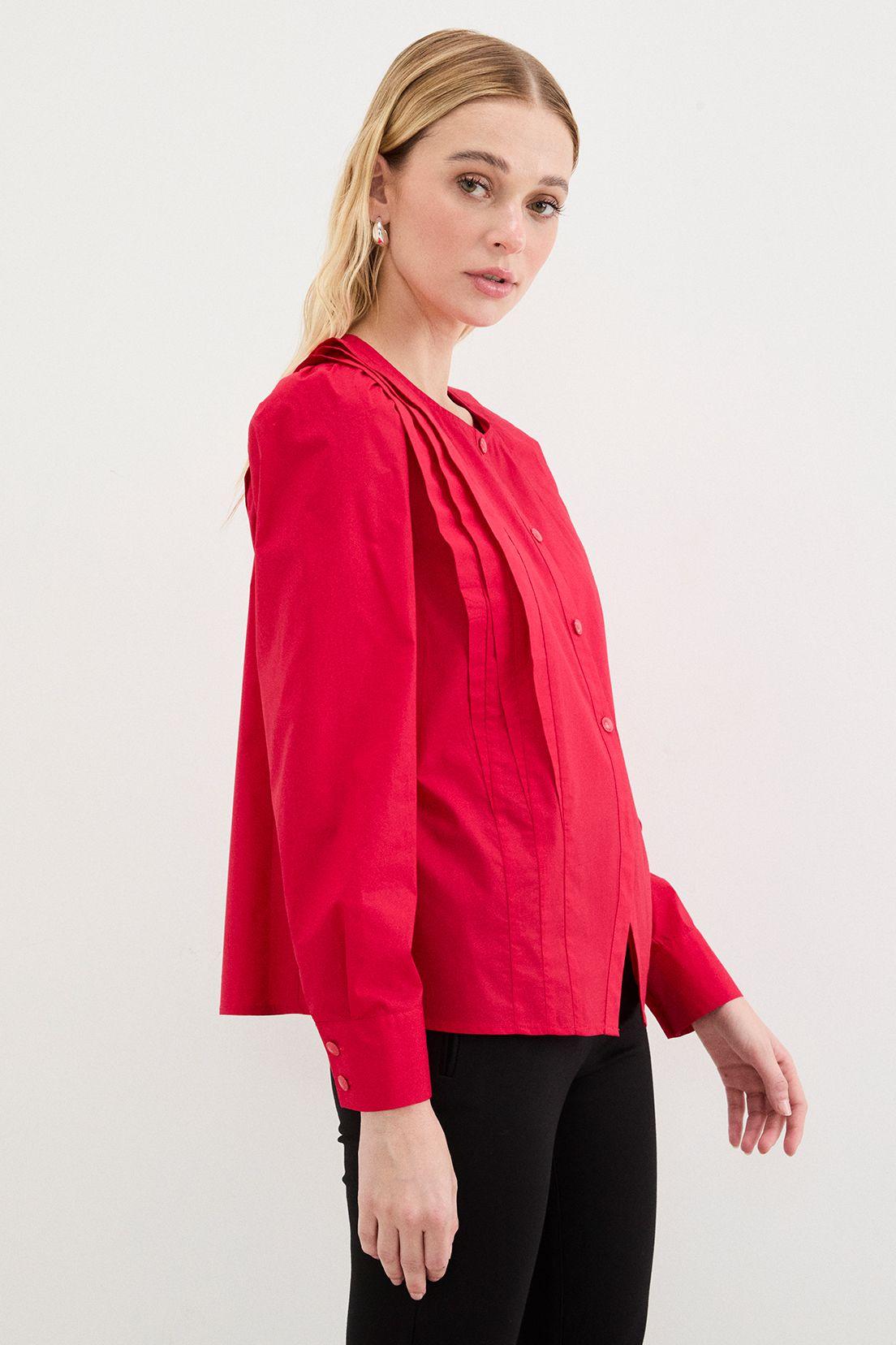 Blusa Lisa Rojo 14007125057103-3