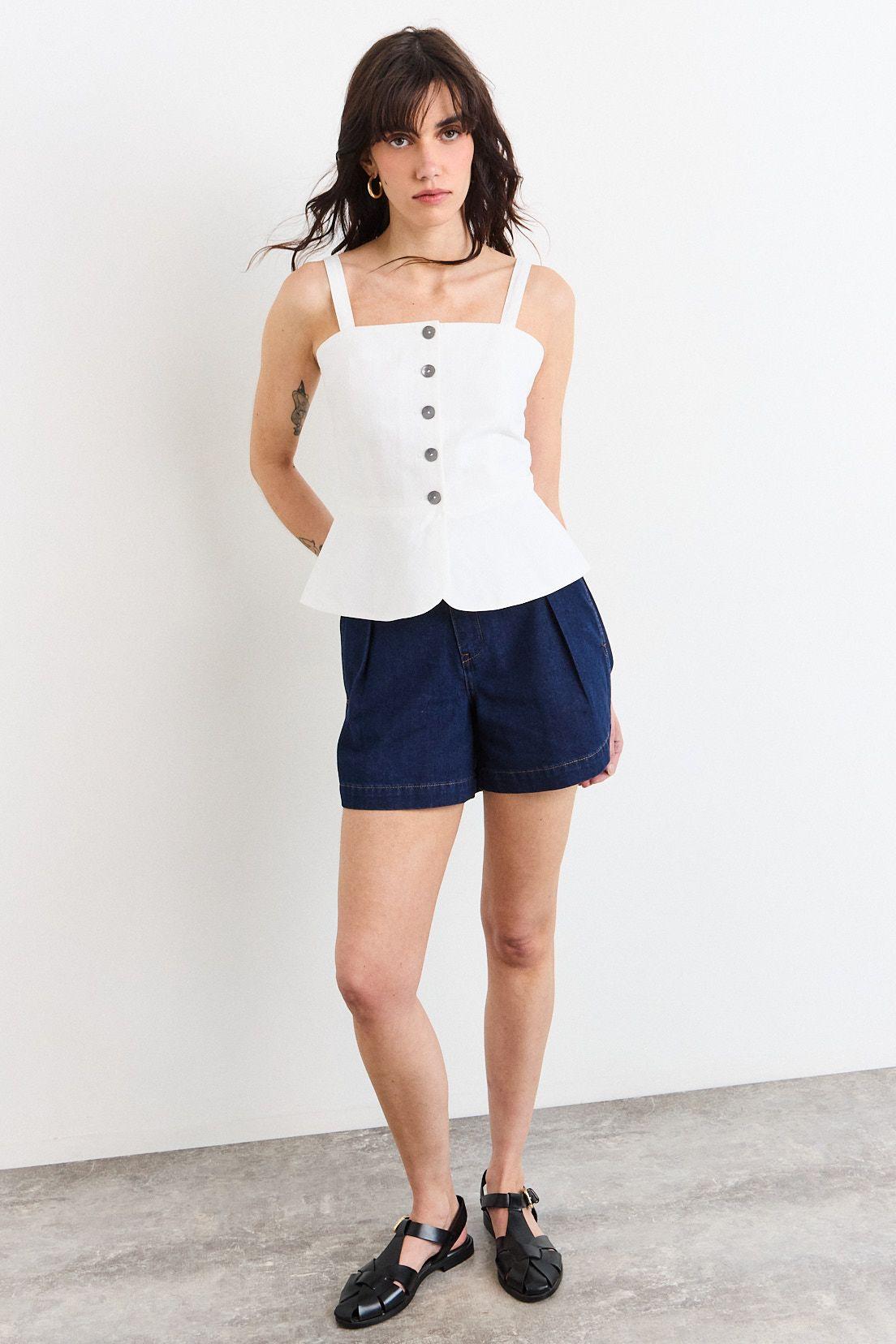 Blusas Sin Manga Crudo iO 14020226014105-4