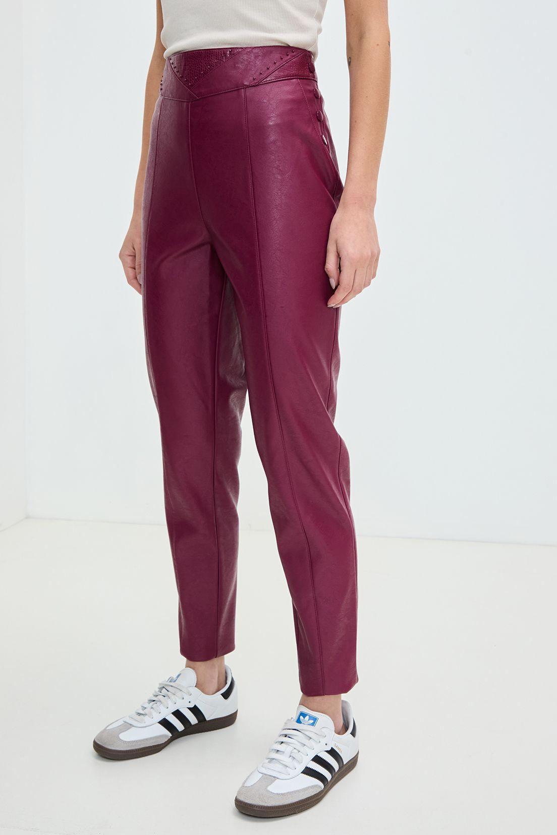 Pantalon Liso Burdeo 11020125057112-1