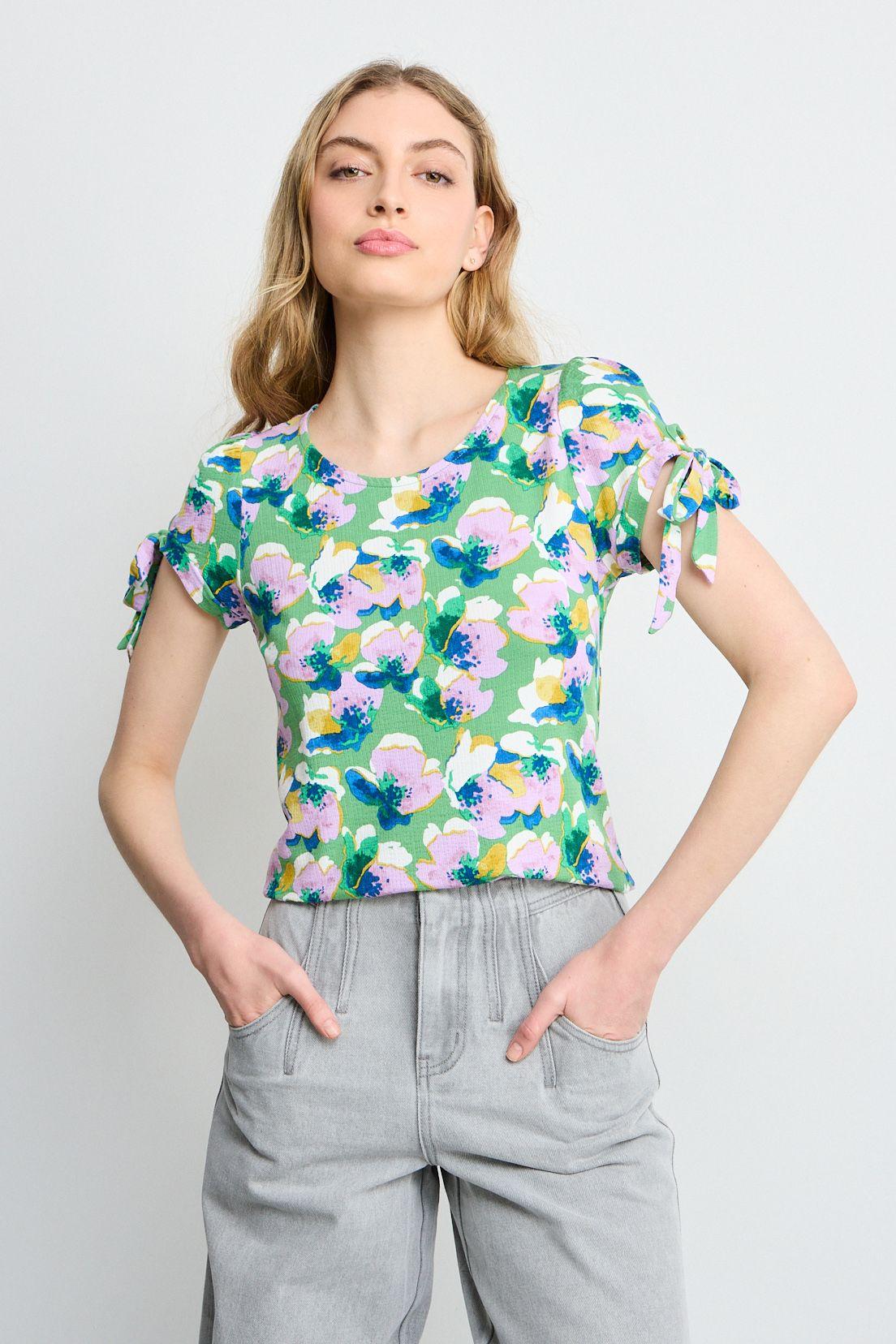 Polera Manga Corta Celeste iO 14320225004110-0