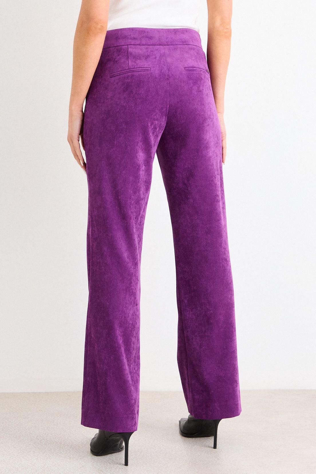 Pantalon De Pana Recto Morado Ash 11007126061121-3