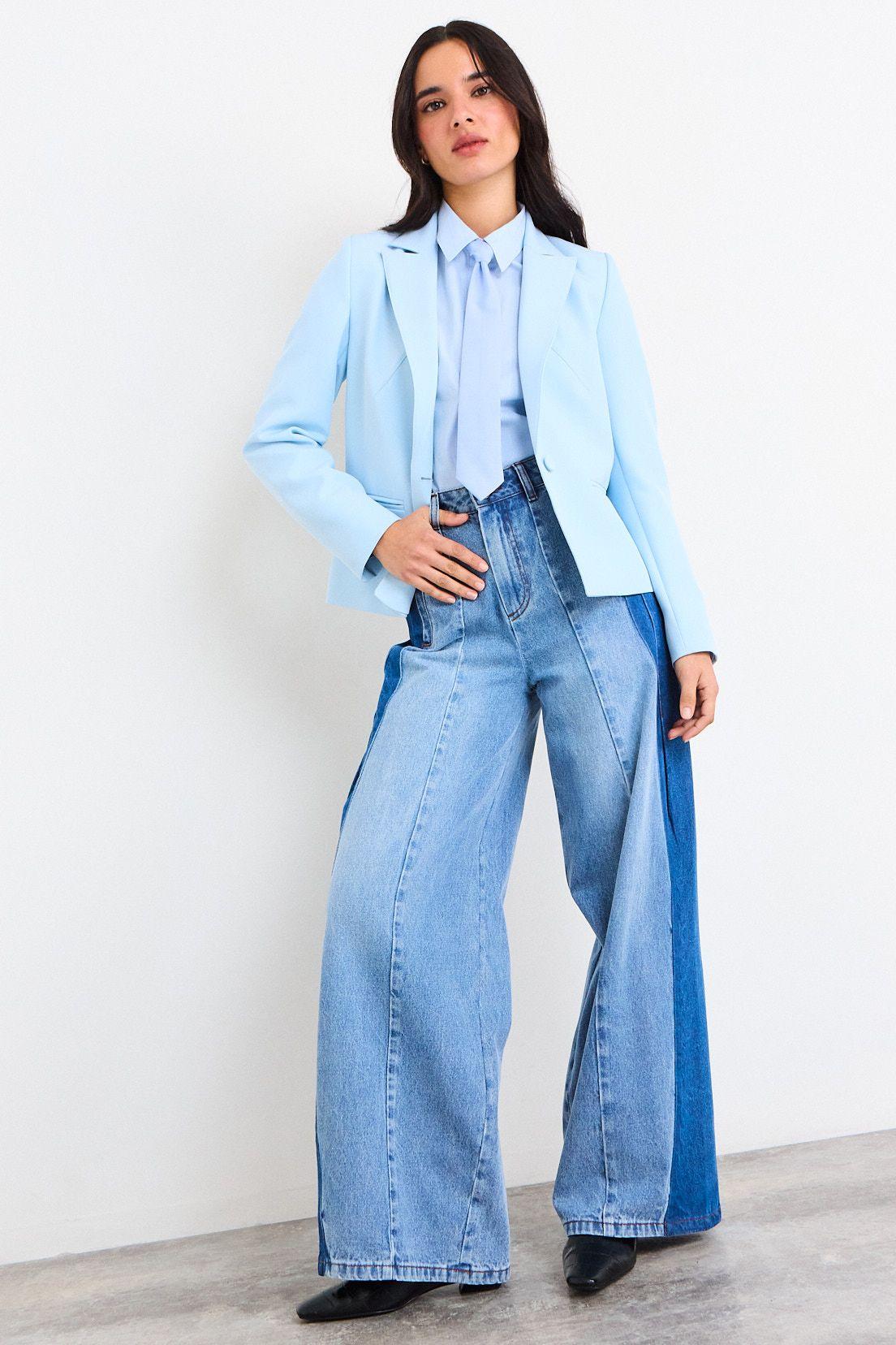 Blazer Liso Celeste iO 16020226150110-3