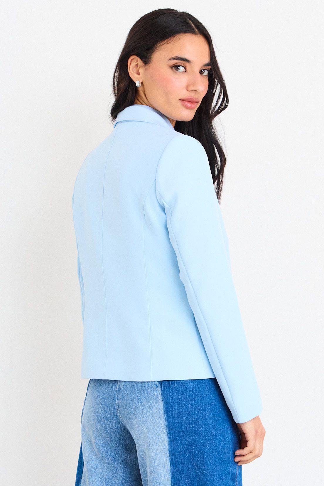 Blazer Liso Celeste iO 16020226150110-2