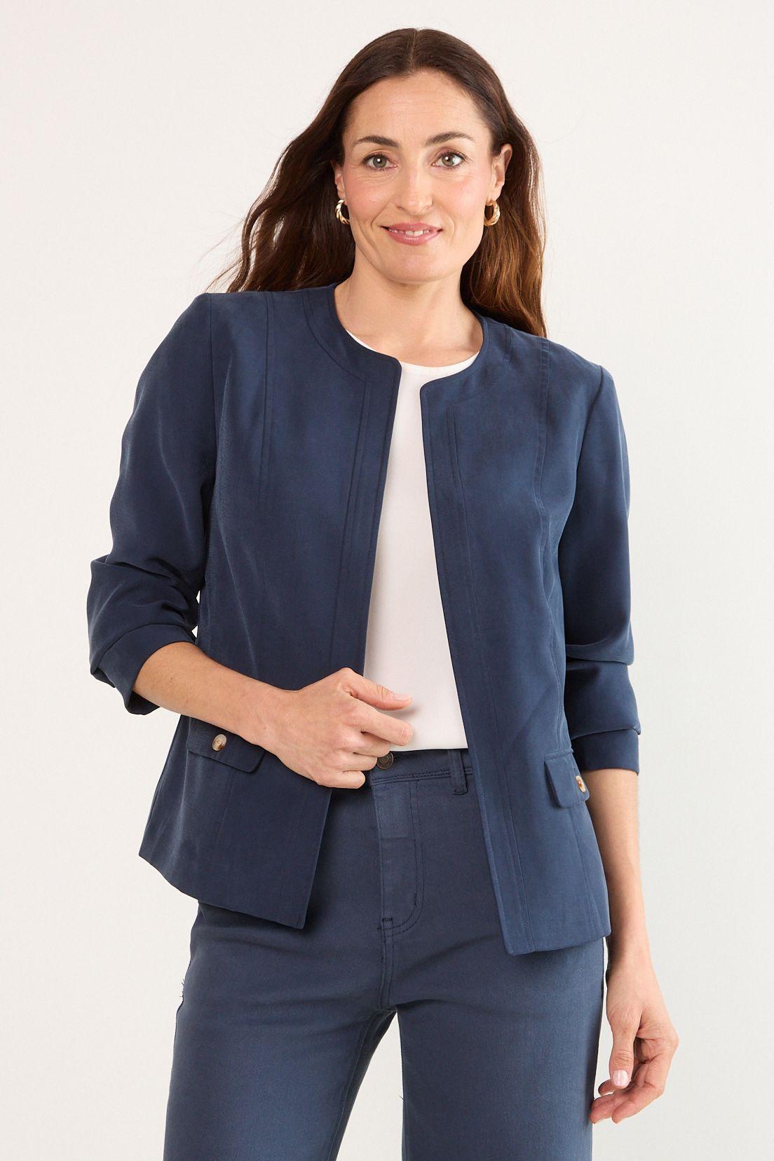 Chaqueta Azul Ma Griffe 17502225055104-0