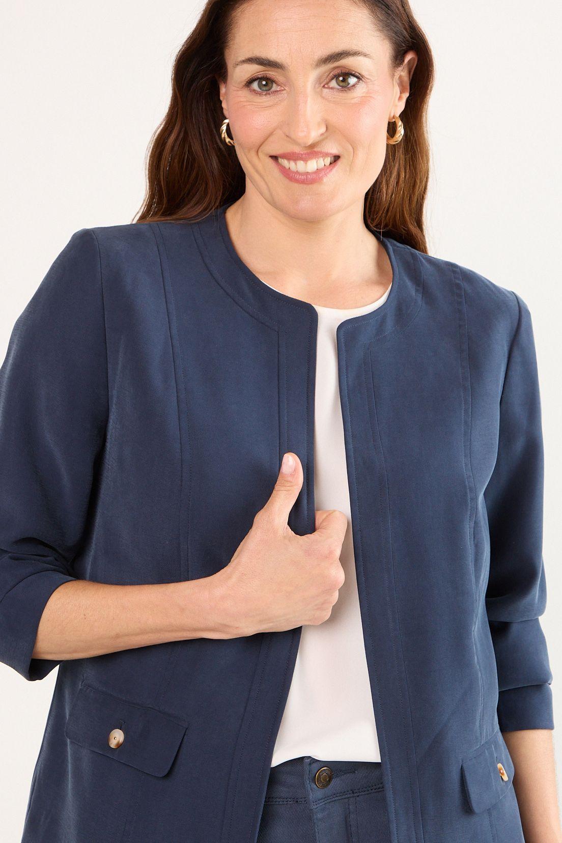 Chaqueta Azul Ma Griffe 17502225055104-1