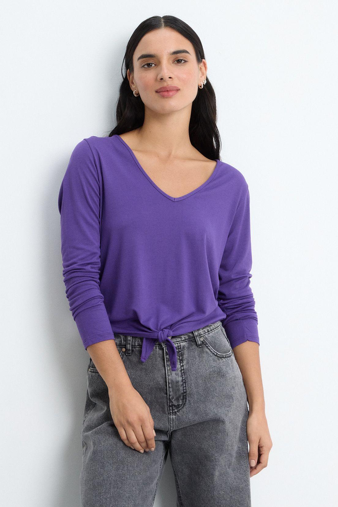 Polera Lisa Morado 14204125014121-0