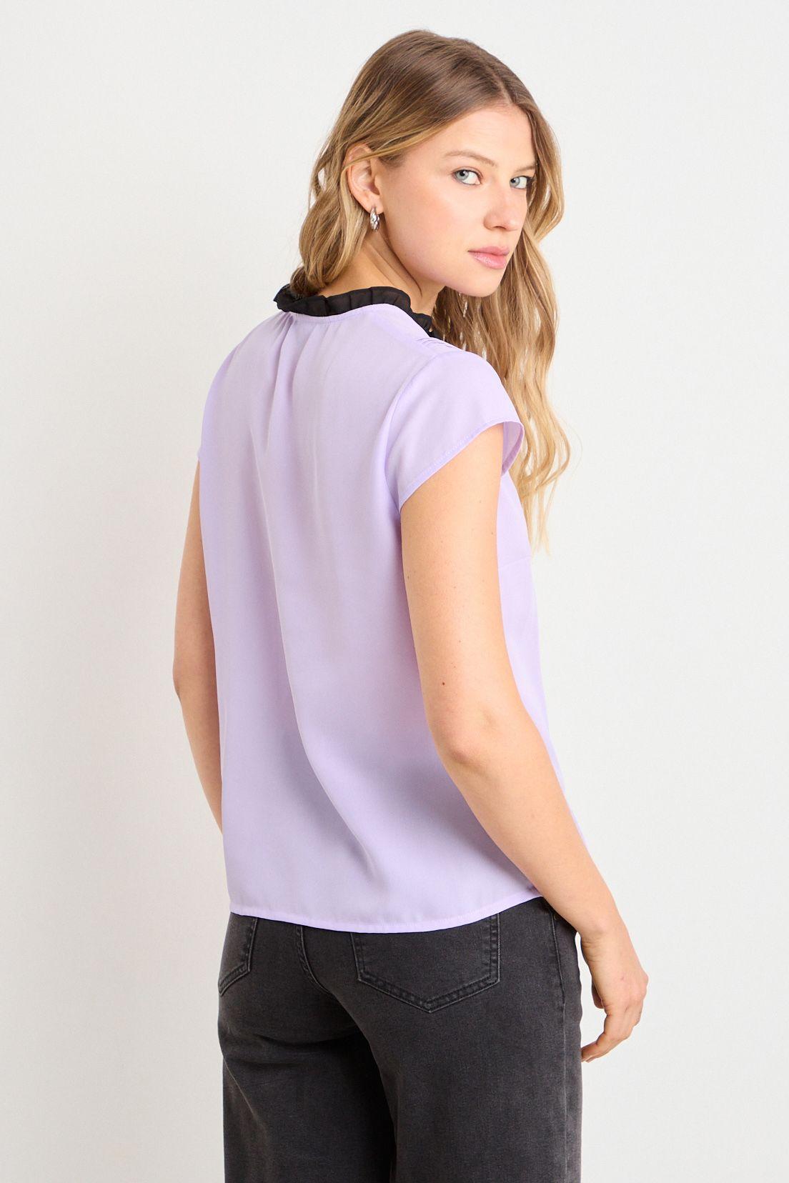 Blusa Manga Corta Morado Ash 14004225700121-2