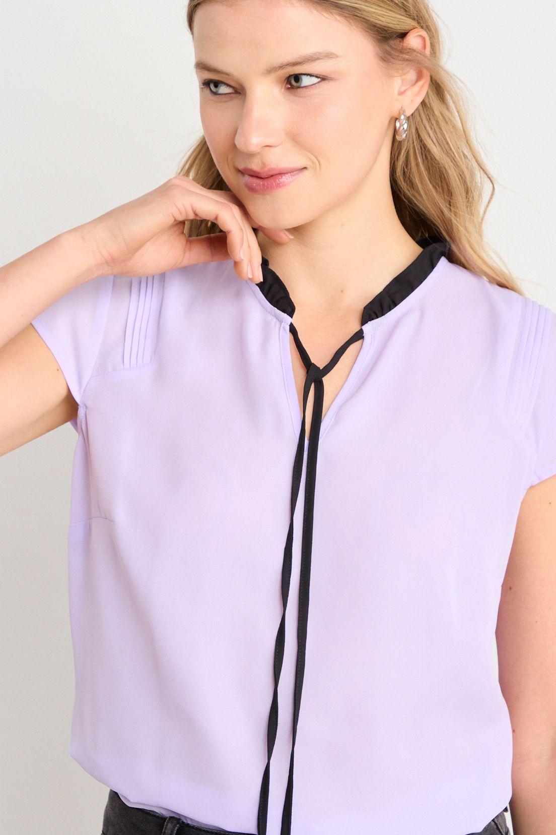 Blusa Manga Corta Morado Ash 14004225700121-0