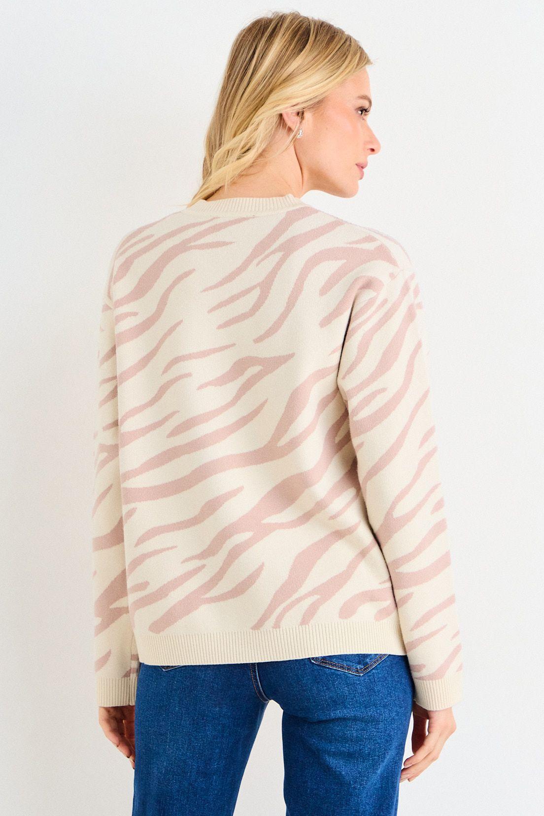 Sweater Jacquard Crudo Ash 18707126004105-2