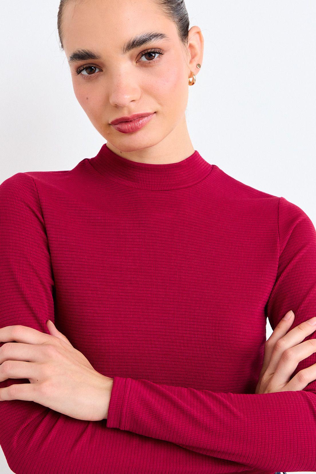 Polera Lisa Burdeos iO 14220126007112-1