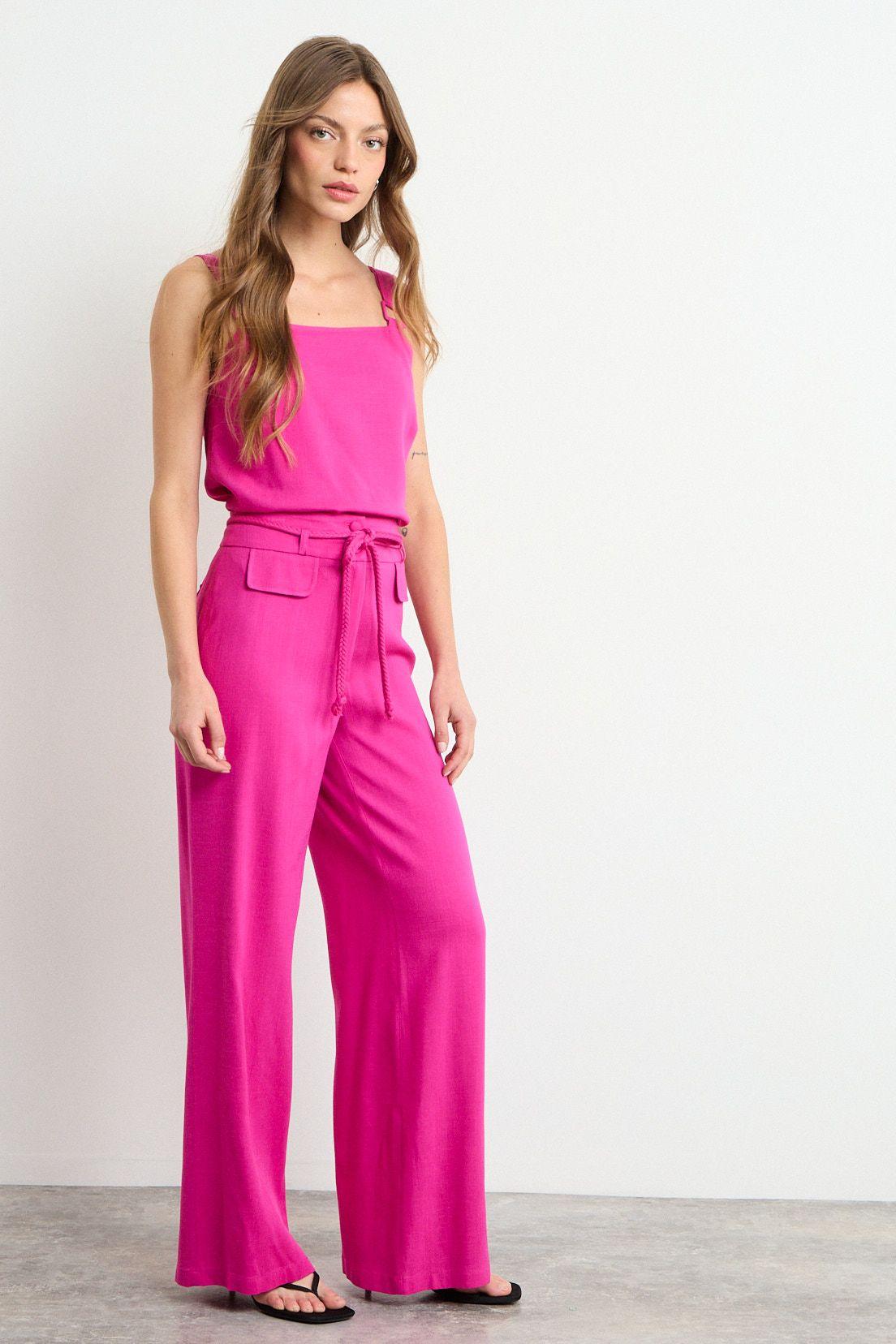 Pantalon Liso Fucsia iO 11004225022116-4