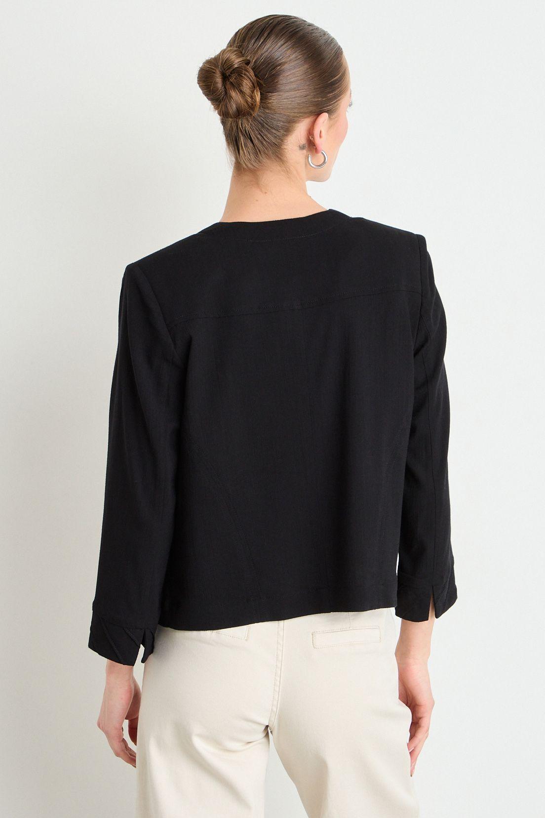 Casaca Lisa Negro iO 17520225009102-2