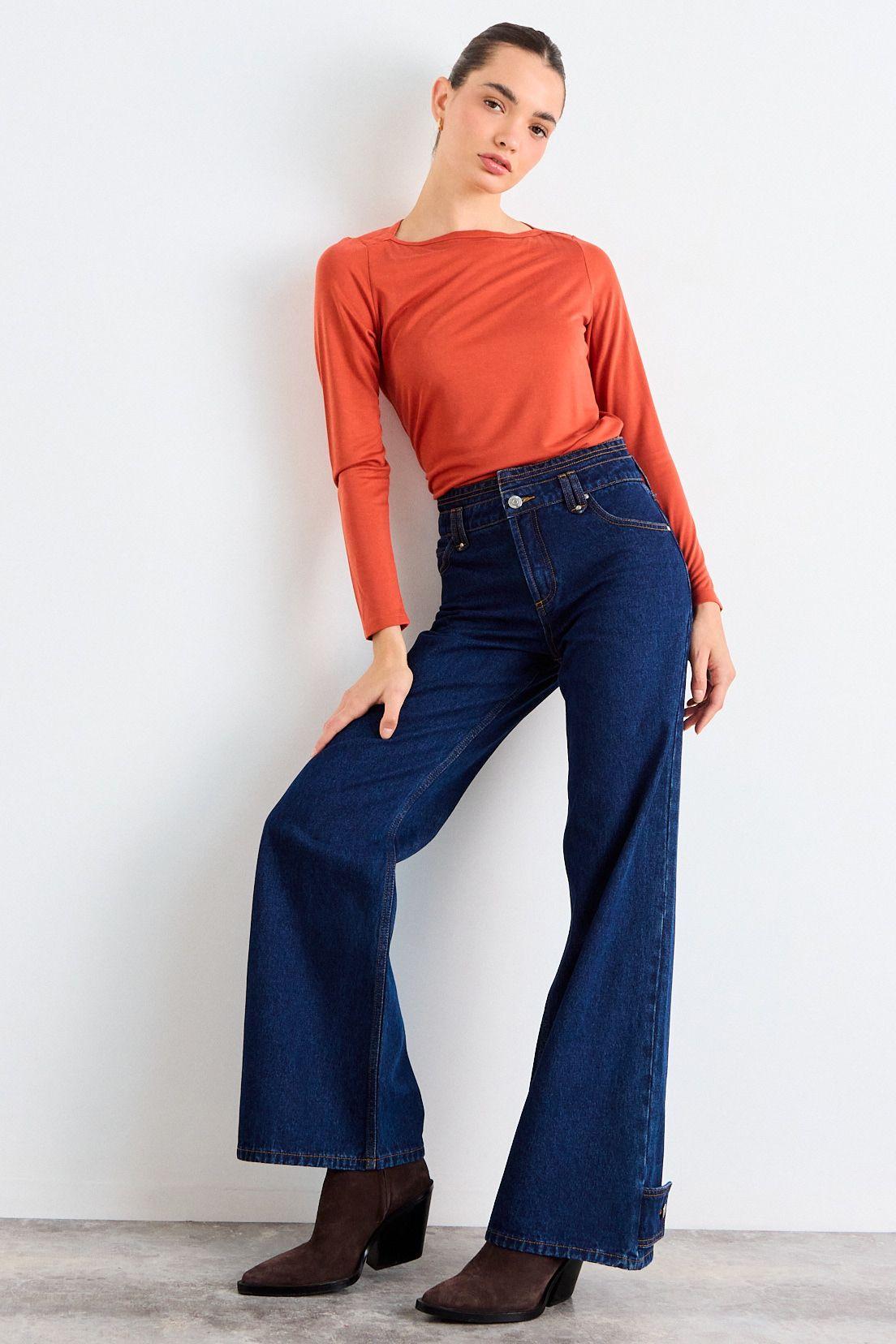 Polera Lisa Naranjo iO 14220126062114-3