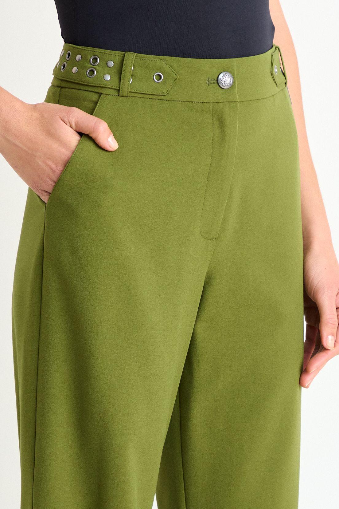 Pantalon Liso Verde Ash 11007126006137-2