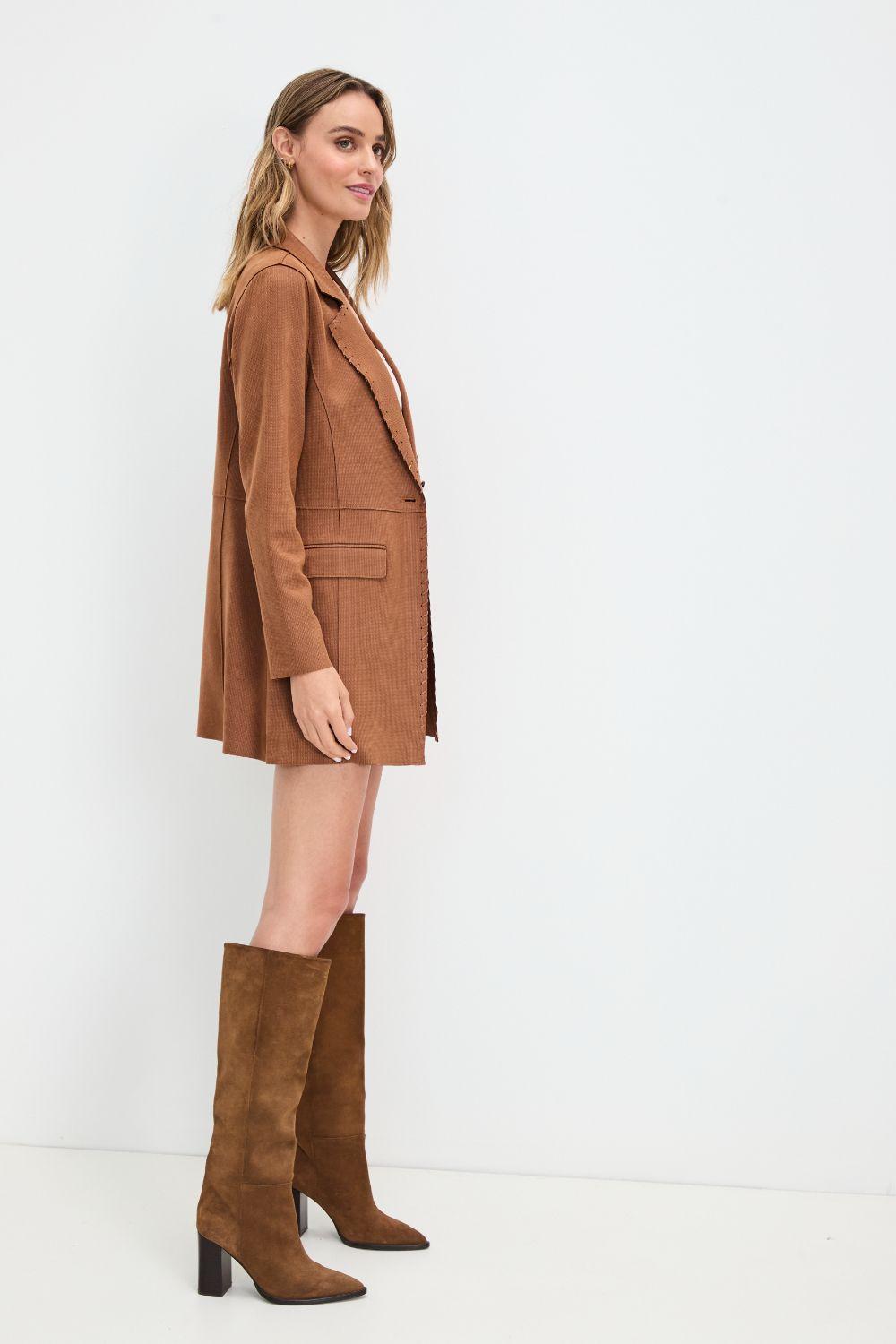 Blazer Liso Cafe 16020125014129-2