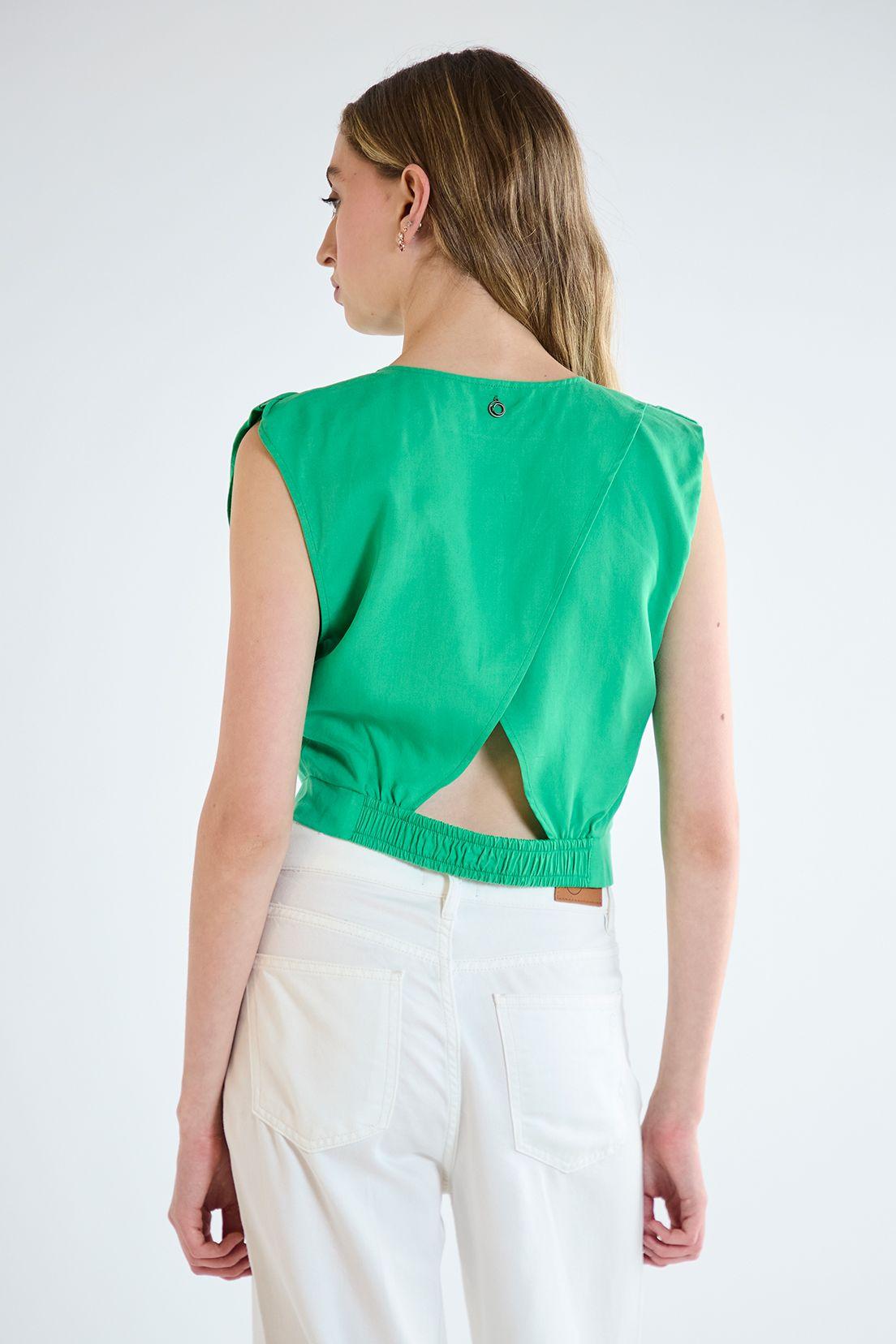 Blusa Lisa verde musgo iO 14020125003107-3