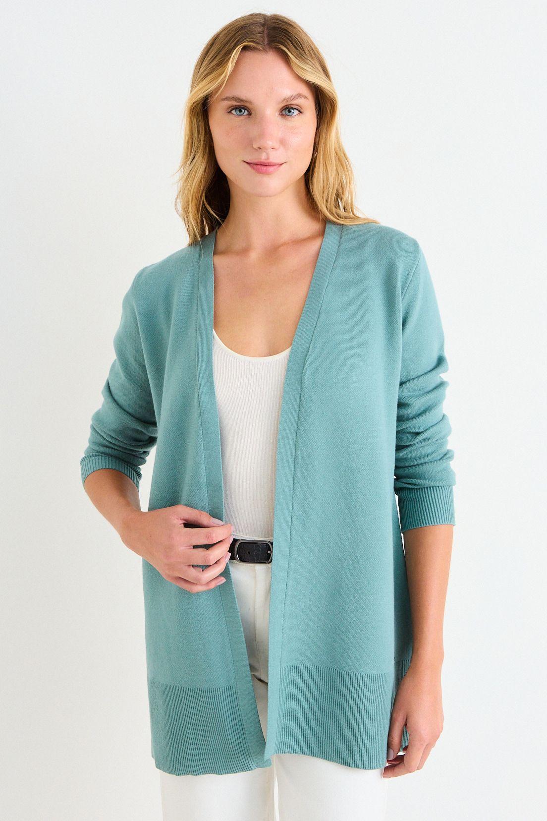 Cardigan Largo Verde Ash 18007126004217-0