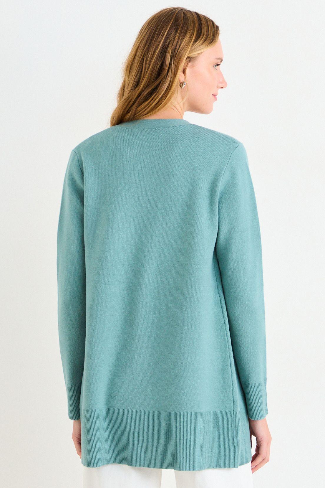Cardigan Largo Verde Ash 18007126004217-2
