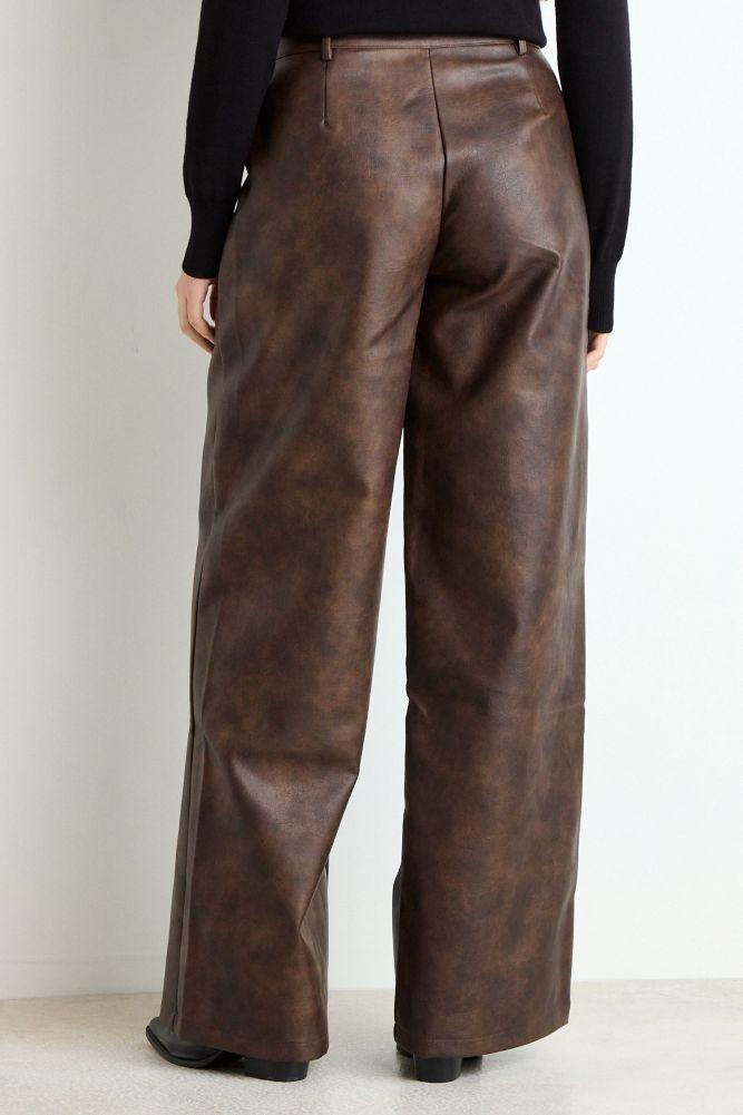 Pantalon Liso Café 11004125016129-4