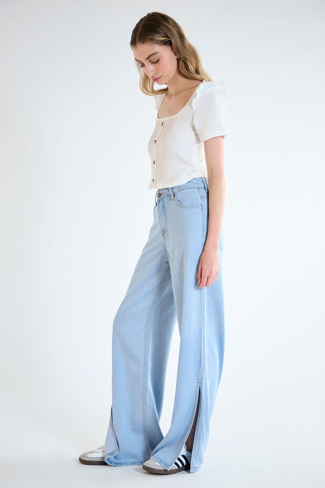 Jeans Liso Celeste iO 11320125050110-3