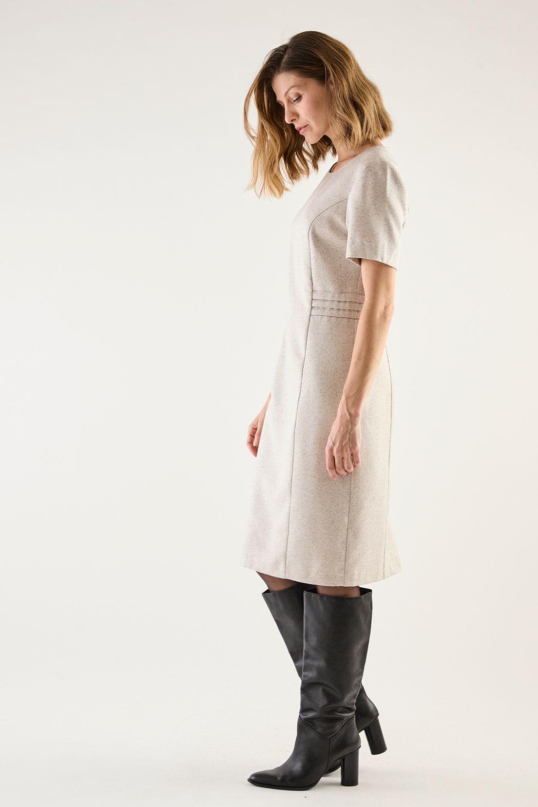 Vestido Tipo Jumper Gris 13002125003113-2