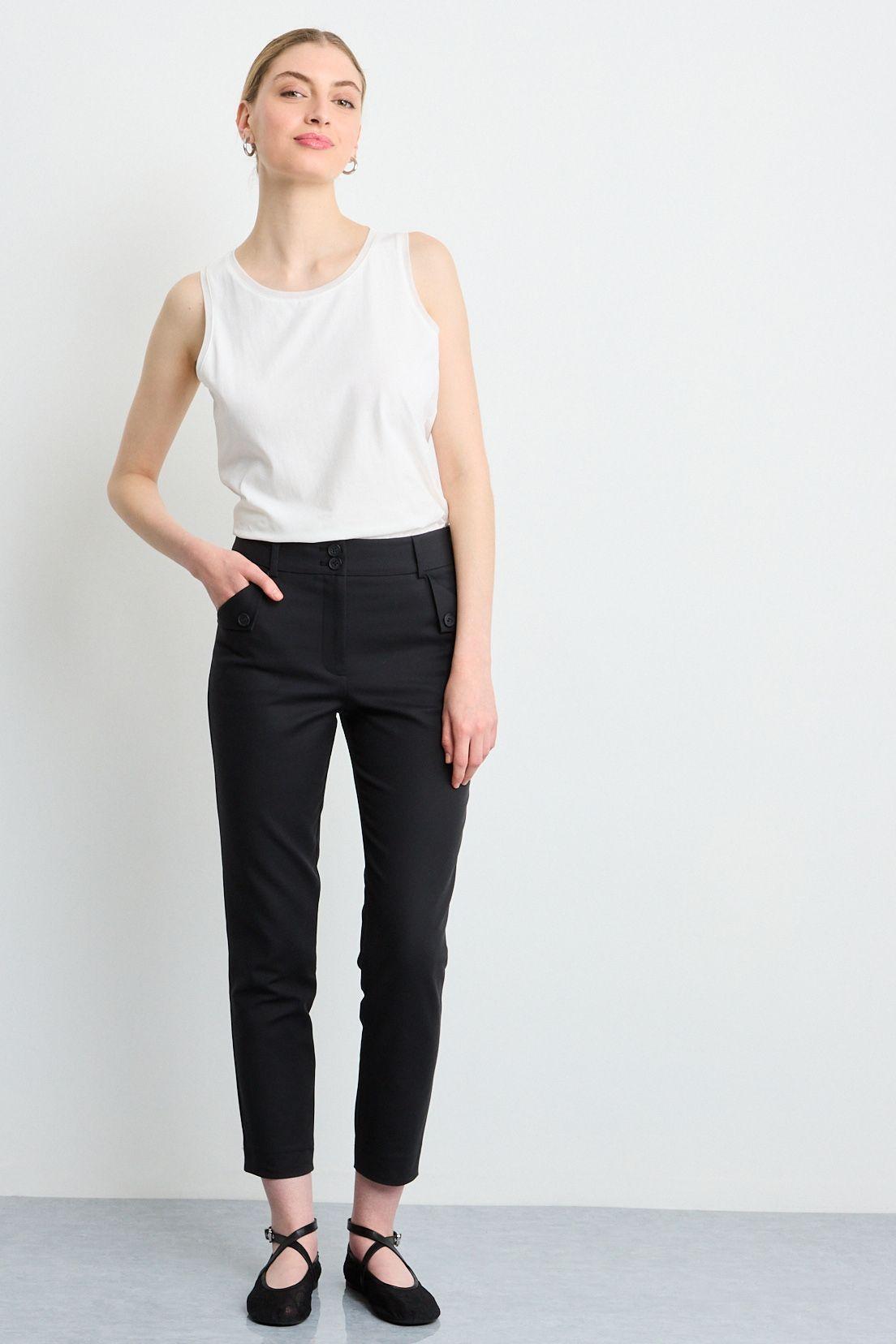 Pantalon Negro iO 11020225014102-0