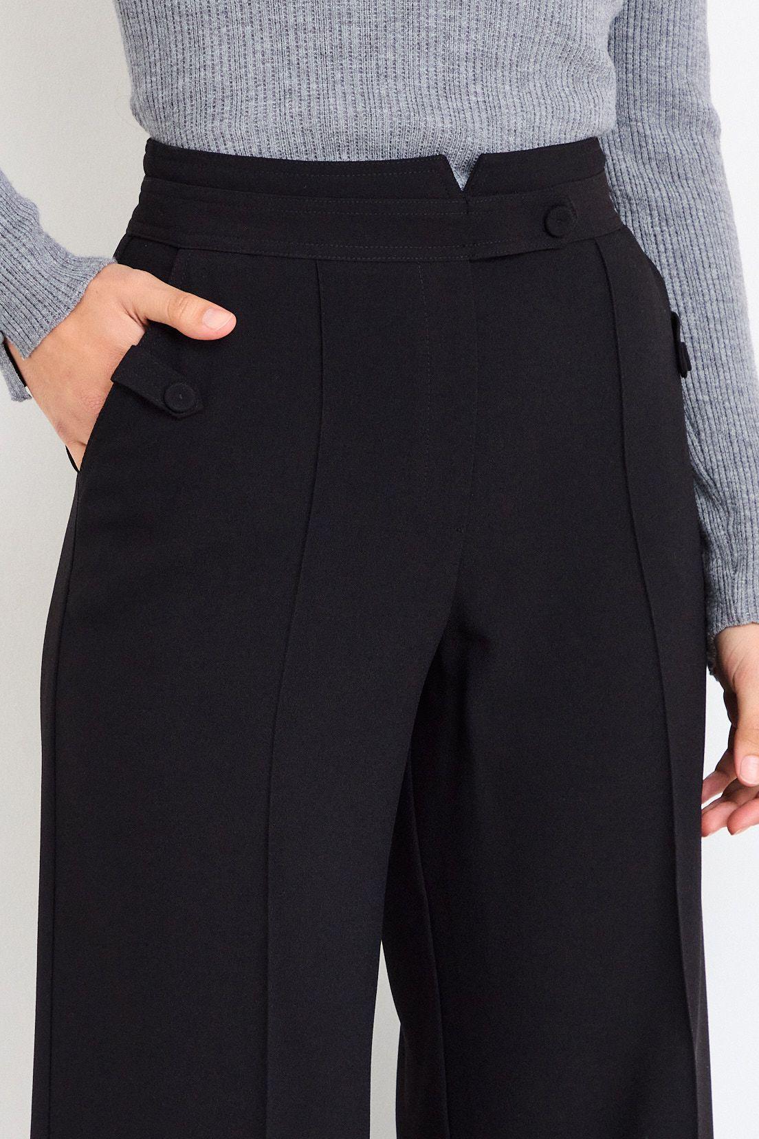Pantalon Liso Negro iO 11020226053102-2