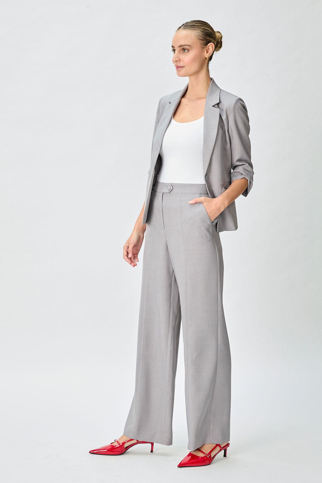 Pantalon Liso Gris 11004125001113-3
