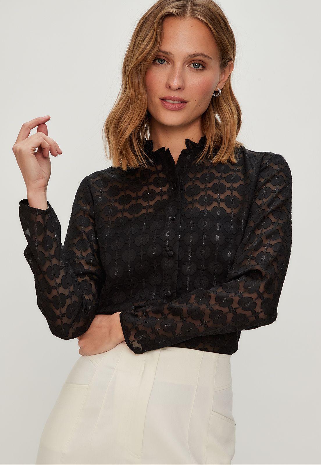 Blusa Fantasia Negro iO 14120224001102-0