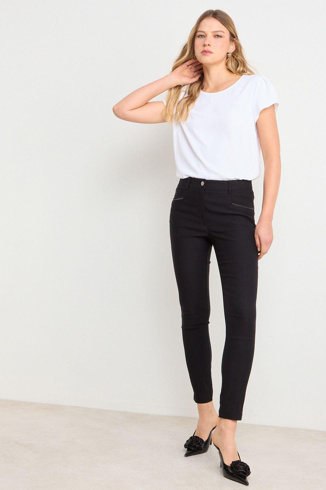Pantalon Negro Ash 11007225006102-0