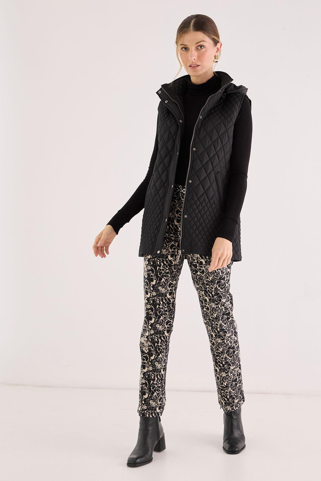 Parka Sin Mangas Negro 16202125005102-2