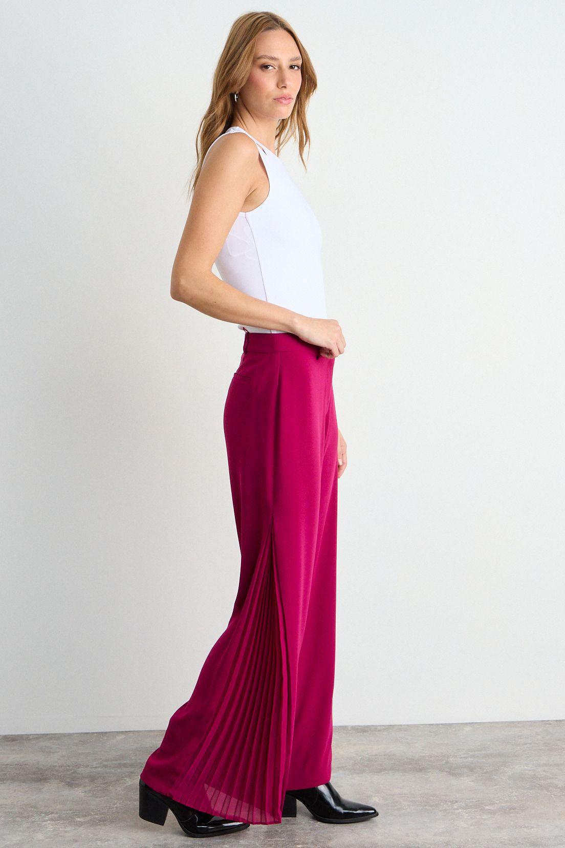 Pantalon Liso Burdeos iO 11020126051112-4