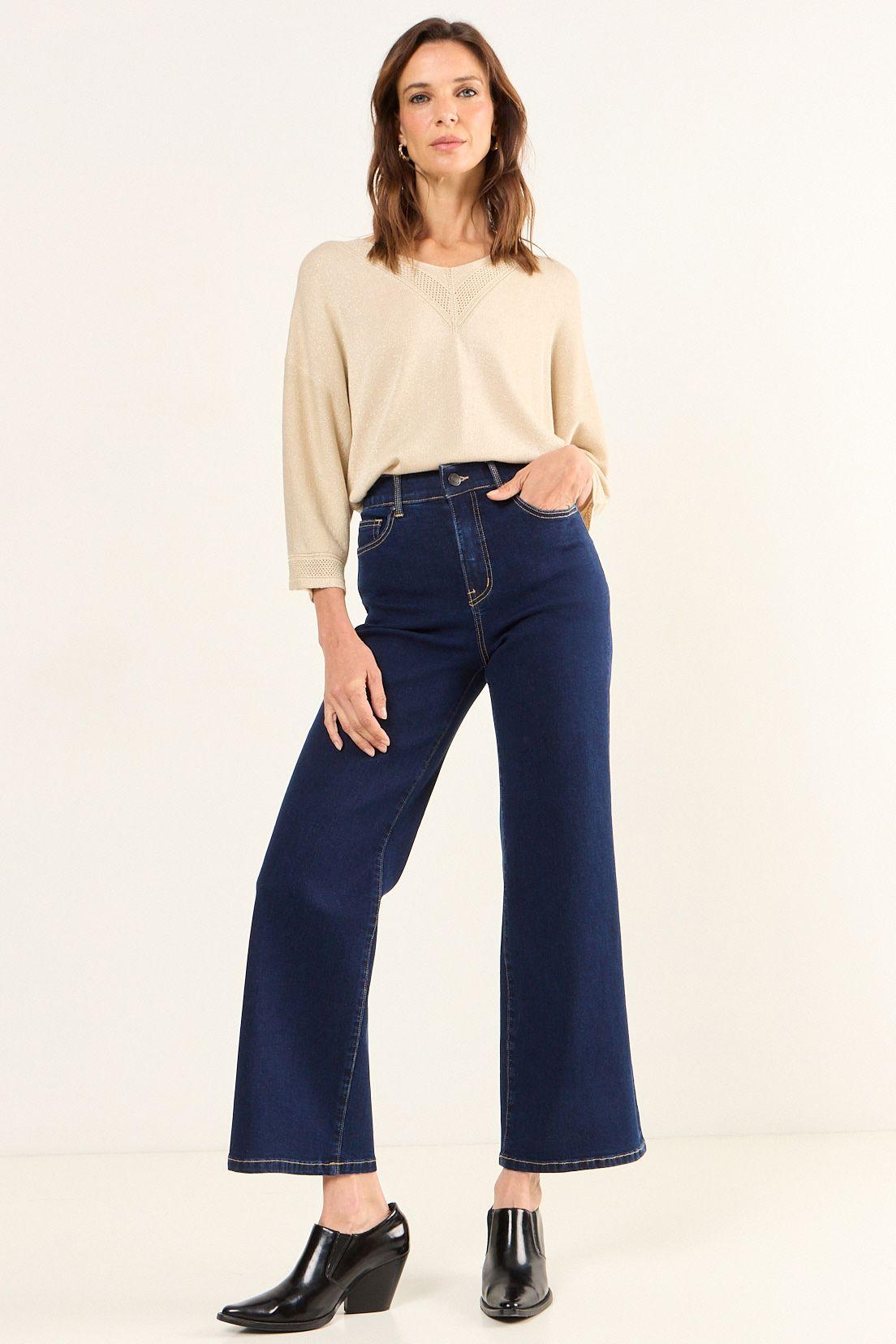 Jeans Liso Azul Ma Griffe 11302126004104-0