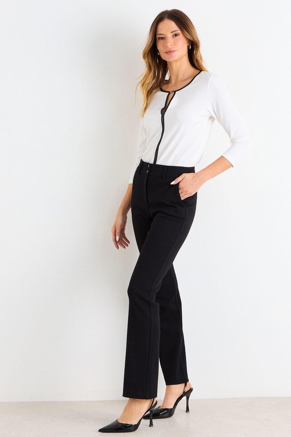 Pantalon Recto Negro Ash 11007126060102-4