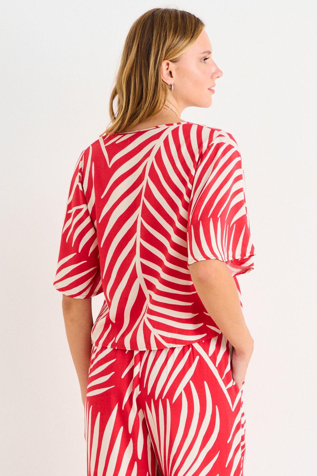 Polera Manga Corta Fantasia Rojo Ash 14304225092103-2