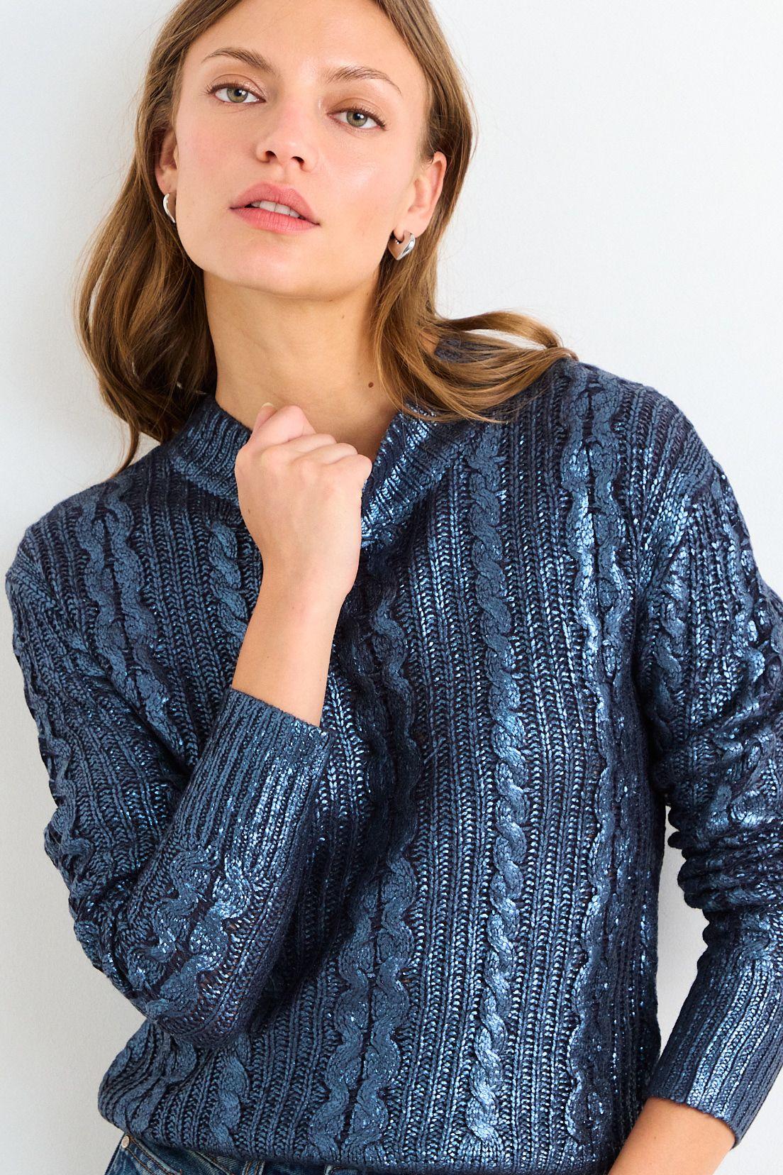 Sweater Liso Azul iO 18120126012104-0