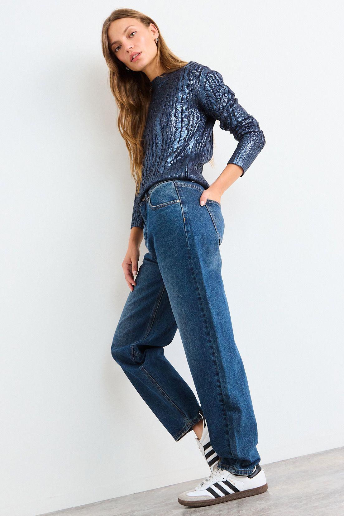 Sweater Liso Azul iO 18120126012104-4