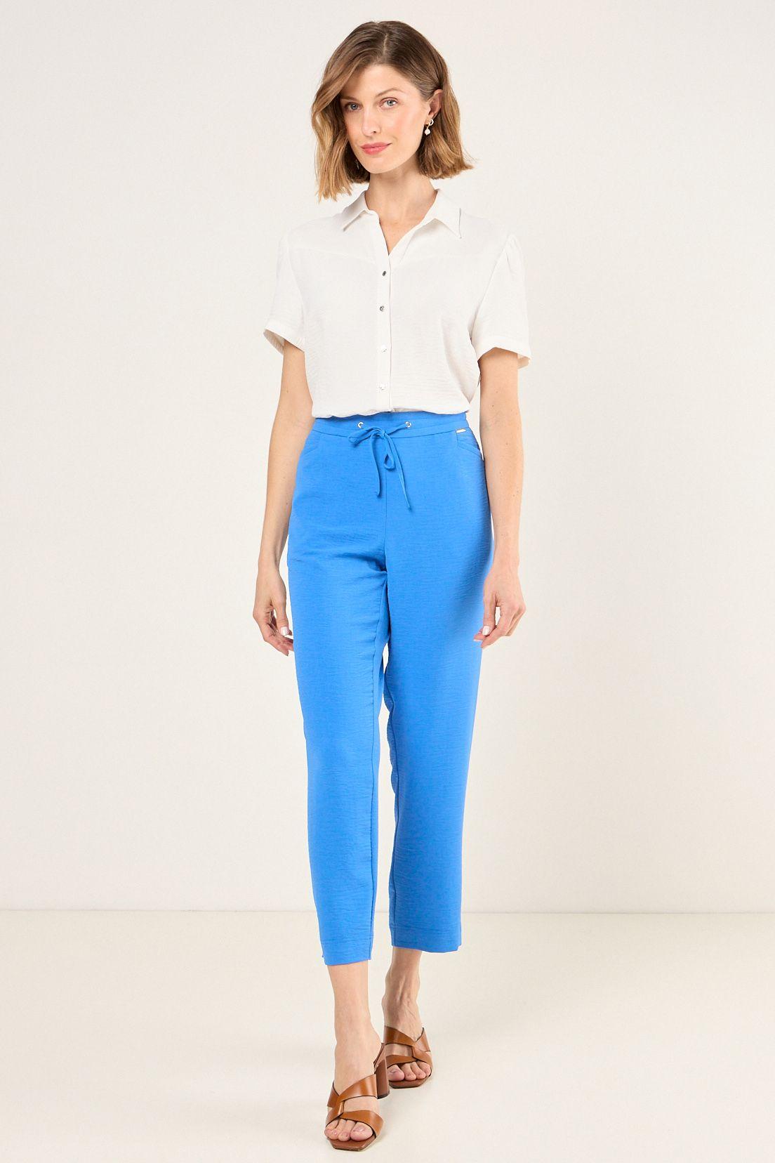 Pantalon Liso Azul Ma Griffe 11004225033134-0