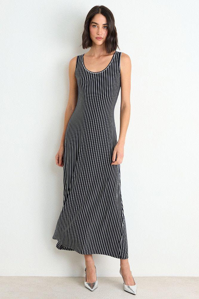 Vestido Largo Sin Mangas Azul Ash 13507126001104-0