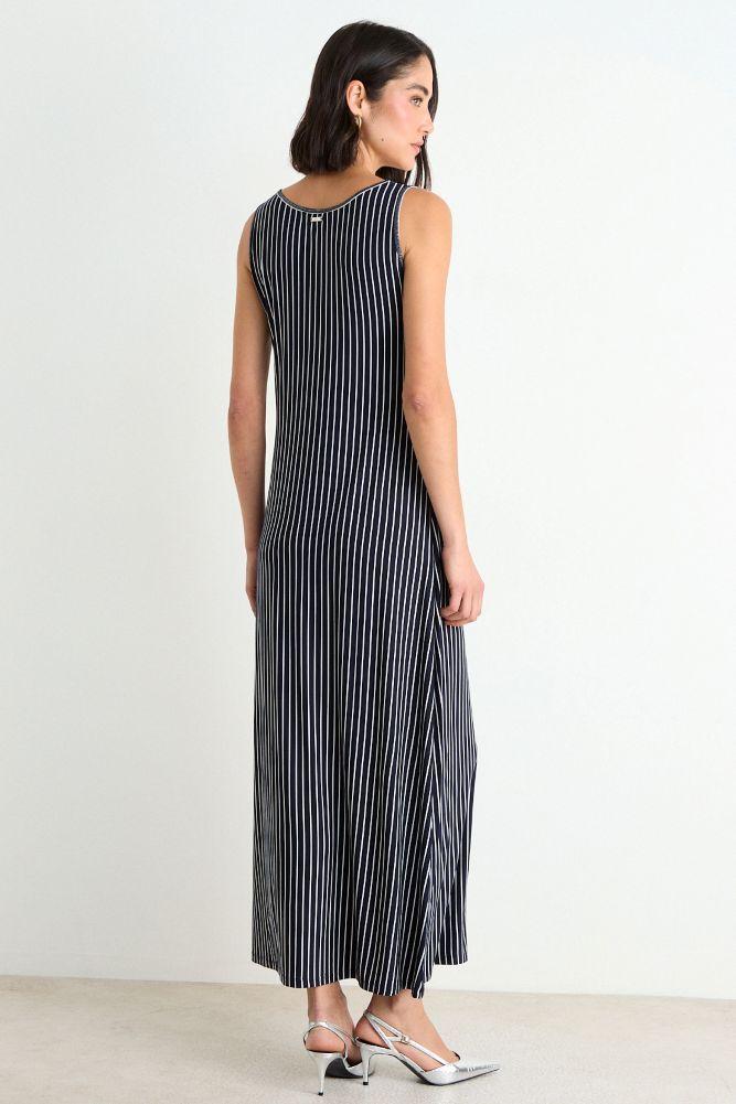 Vestido Largo Sin Mangas Azul Ash 13507126001104-3