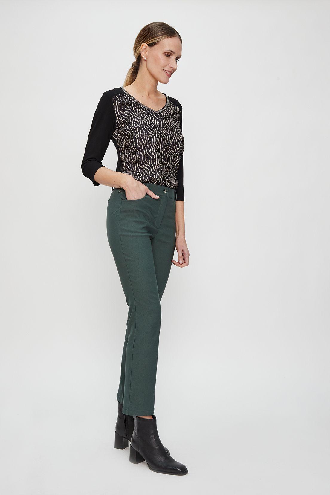 Pantalon Liso Verde Ma Griffe 11002224001107-3