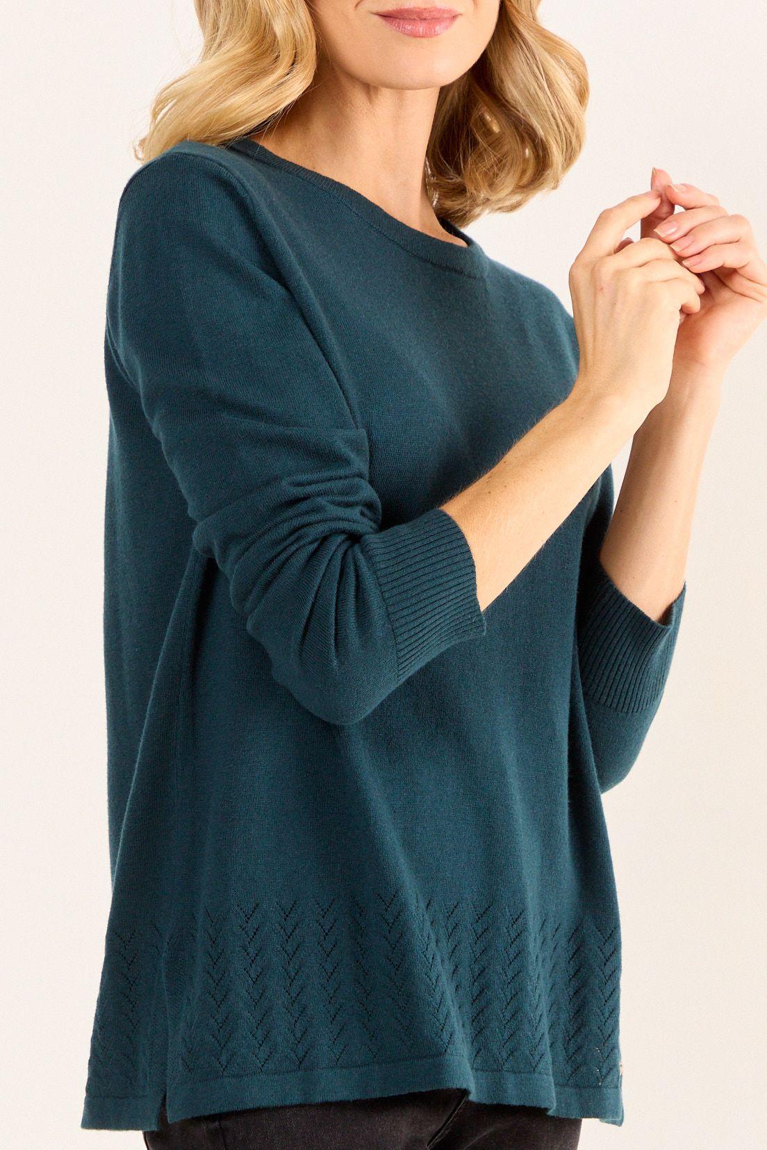 Tejido Lana Merino Azul Petróleo Ma Griffe 18102126052107-1